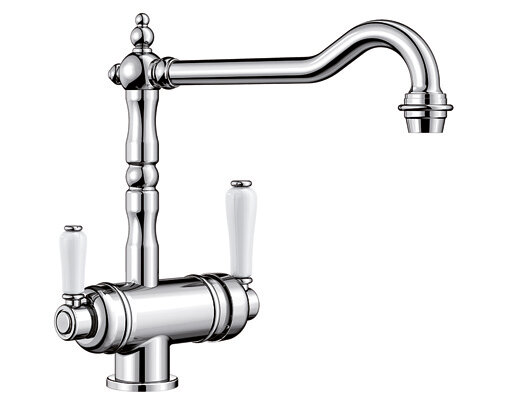 Изображение товара Смеситель Blanco Sora 524217 с подключением к фильтру, хром