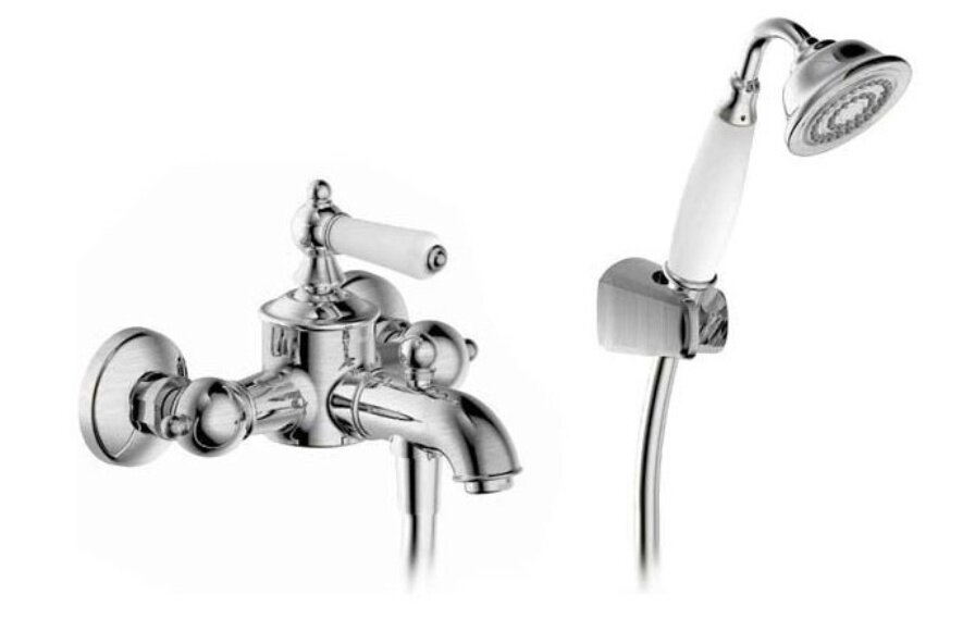 Изображение товара Смеситель для ванны Bravat Art River F675109C-B с хромовым покрытием, Германия