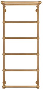 Изображение товара Полотенцесушитель водяной Secado Фалерони 2, 4603777477455, 50 x 120, ширина 53.2 см, высота 120 см, бронза