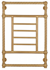 Изображение товара Полотенцесушитель водяной Secado Фалерони 3 Trenza, 4603777460853, 60 x 80, ширина 63.2 см, высота 80 см, бронза