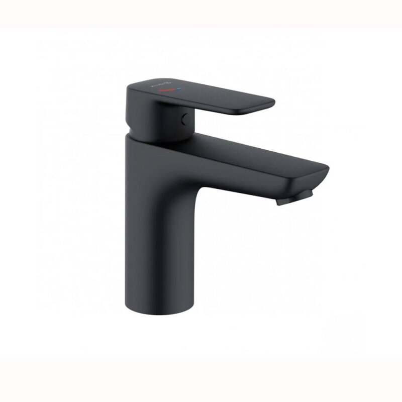 Изображение товара Смеситель для раковины Kludi Pure&Style 401983975, черный матовый Изображение товара Смеситель для раковины Kludi Pure&Style 401983975, черный матовый