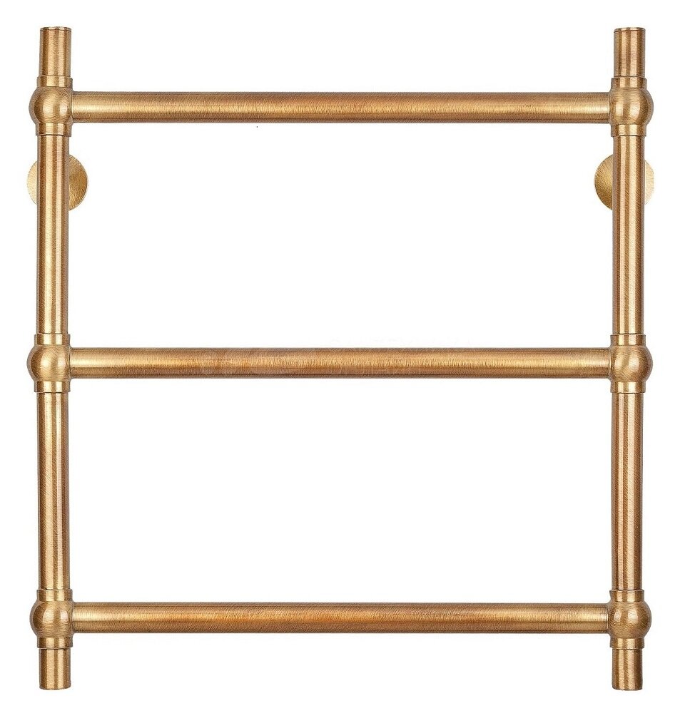 Изображение товара Полотенцесушитель водяной Secado Флоренция 1, латунь, бронза, 42.8х66.5 см, 3 перекладины