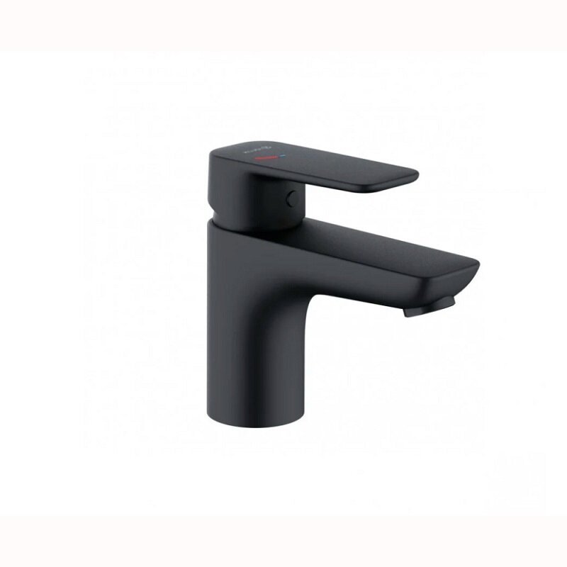 Изображение товара Смеситель для раковины Kludi Pure&Style 403893975, черный матовый Изображение товара Смеситель для раковины Kludi Pure&Style 403893975, черный матовый