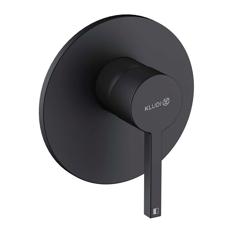 Изображение товара Смеситель для душа Kludi Nova Fonte Puristic 207553915, цвет черный матовый