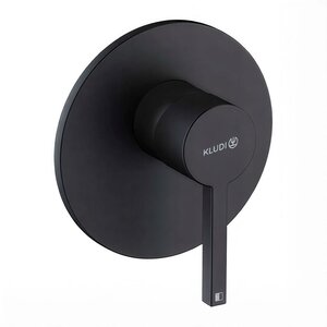 Изображение товара Смеситель для душа Kludi Nova Fonte Puristic 207553915, цвет черный матовый