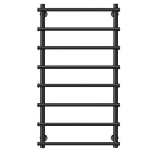 Изображение товара Полотенцесушитель водяной Secado Турин 1, 4673739229484, ширина 70 см, высота 100 см, черный матовый, 100x60x70