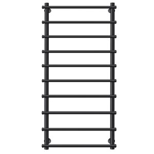 Изображение товара Полотенцесушитель водяной Secado Турин 1 70x120 см черный матовый из нержавеющей стали