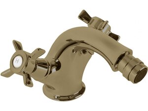 Изображение товара Смеситель для биде Cezares LORD-BS1-02 с донным клапаном бронза Италия