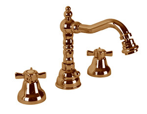 Изображение товара Смеситель для биде Cezares LORD-BBS2 бронза Италия двухвентильный монтаж на 3 отверстия