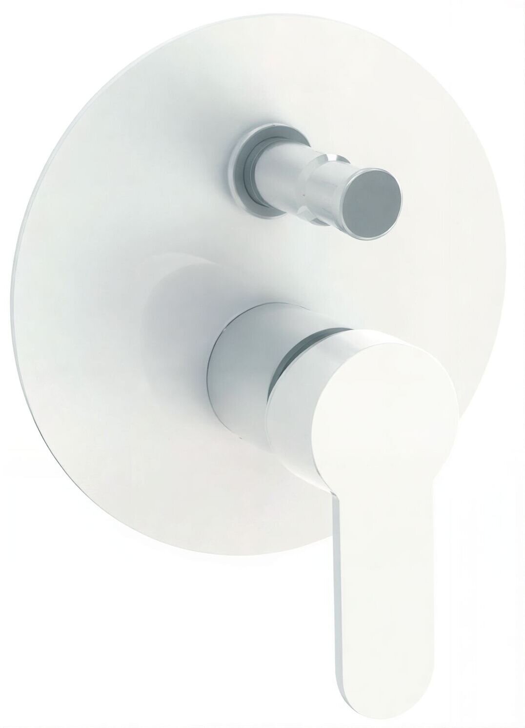 Изображение товара Смеситель для ванны и душа Cezares LACONICO-C-VDI-BLC белый