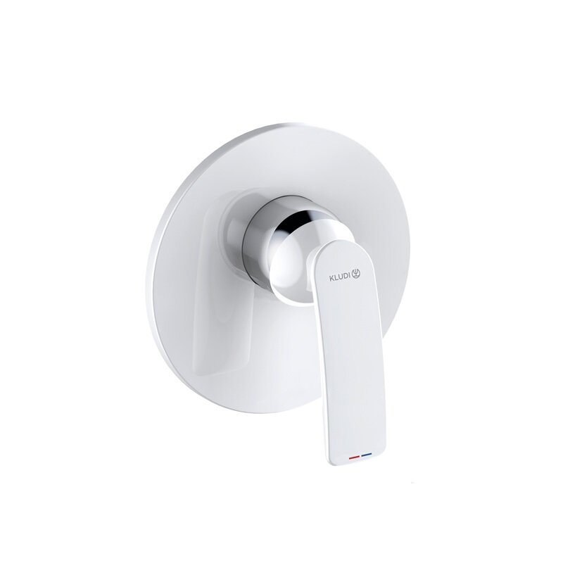 Изображение товара Смеситель для душа Kludi Balance 527559175 белый внутренний монтаж