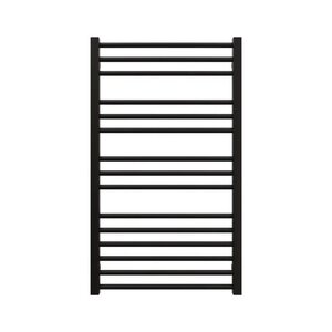 Изображение товара Полотенцесушитель водяной Grota Classic 530x900 N RAL9005, ширина 50 см, высота 90 см, черный