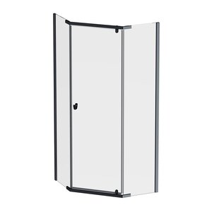 Изображение товара Душевой уголок Am.Pm Sunny W87G-405-9090-BT, 90 x 90 см, стекло прозрачное, профиль черный матовый