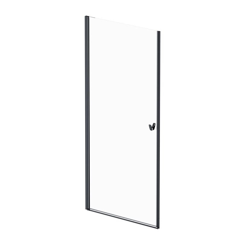 Изображение товара Душевая дверь в нишу Am.Pm Sunny W87G-90-1P-BT 90 см стекло черный матовый профиль