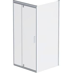 Изображение товара Душевой уголок Am.Pm Gem W90G-404-9090-MT 90x90 см с прозрачным стеклом и матовым хромовым профилем