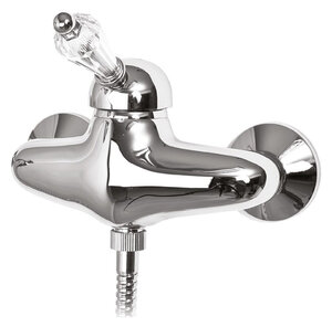 Изображение товара Смеситель Cezares VINTAGE-DM-01-Sw для душа, хром, ручка Swarovski