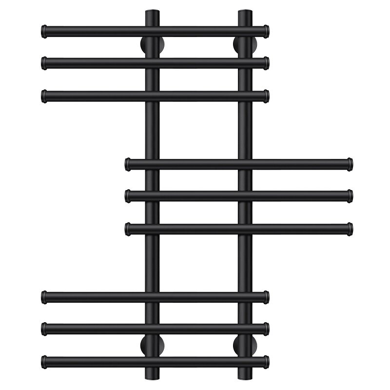 Изображение товара Полотенцесушитель водяной Secado Турин 5 черный матовый 80 см