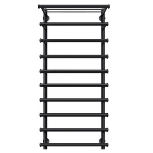 Изображение товара Полотенцесушитель водяной Secado Турин 6 70 см черный матовый