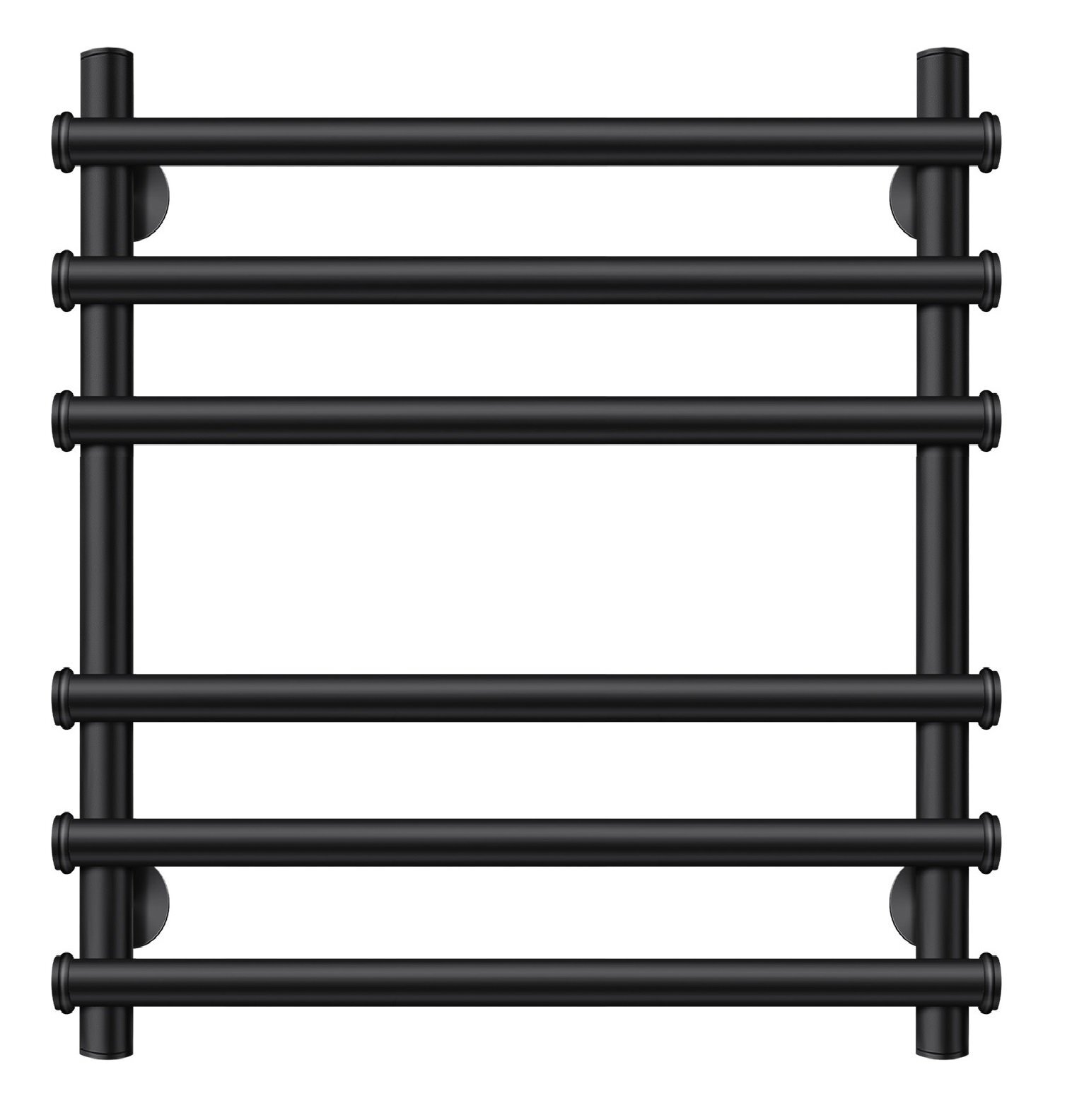 Изображение товара Полотенцесушитель водяной Secado Турин плюс, 4673739230305, ширина 50 см, высота 60 см, черный матовый, 60x40x50