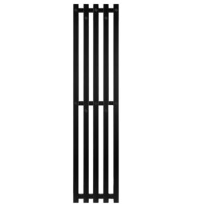 Изображение товара Полотенцесушитель водяной Secado Сандриго 5К, 4673739248355, ширина 31 см, высота 150 см, с крючками, черный матовый