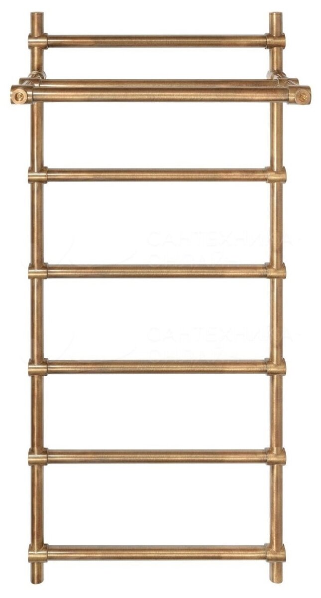 Изображение товара Полотенцесушитель водяной Secado Флоренция 3, 40 x 120 см, бронза