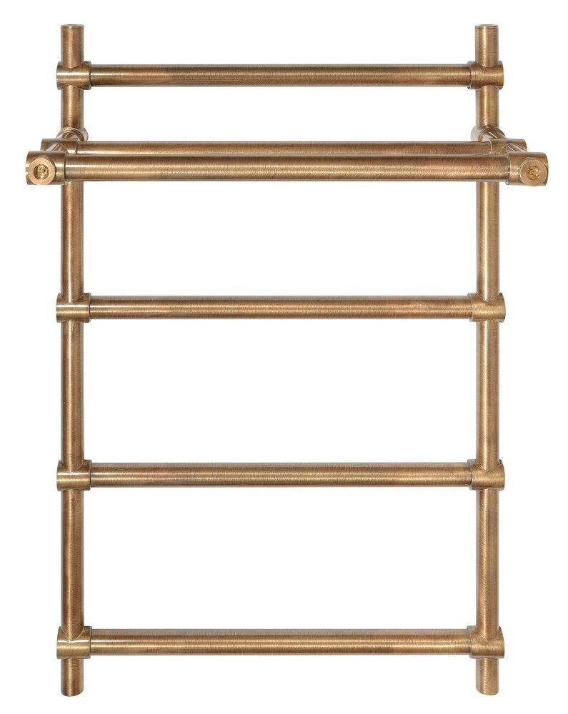 Изображение товара Полотенцесушитель водяной Secado Флоренция 3, 4603777460402, 60 x 80, ширина 62.8 см, высота 86.5 см, бронза