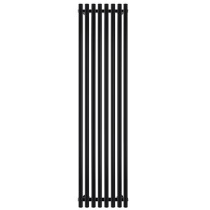 Изображение товара Полотенцесушитель водяной Secado Бергамо 8, 4673739248652, ширина 43 см, высота 180 см, черный матовый