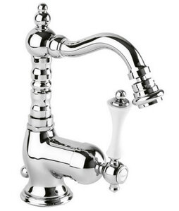 Изображение товара Смеситель Cezares Margot MARGOT-BSM2-01-Bi для биде, хром/белый