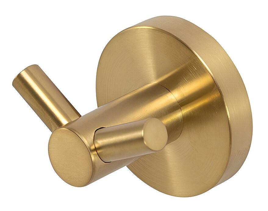 Изображение товара Двойной настенный крючок Cezares Relax-HKD-BORO золото 5.5 см