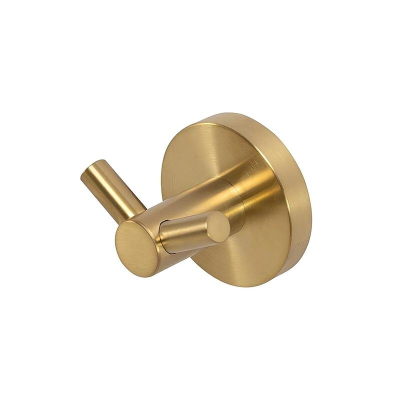 Изображение товара Крючок двойной Cezares Relax-HKD-BORO, брашированное золото