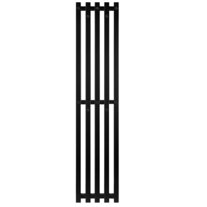 Изображение товара Полотенцесушитель электрический Secado Сандриго 5К, 4673739250754/4673739250808, ширина 31 см, высота 180 см, с крючками, ТЭН слева/справа, черный матовый