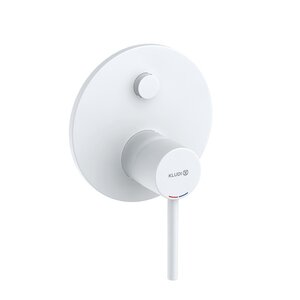 Изображение товара Смеситель для душа Kludi Bozz 387595376 белый матовый встроенный