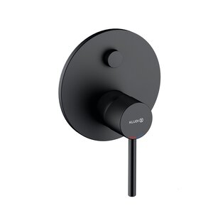 Изображение товара Смеситель для душа Kludi Bozz черный матовый встраиваемый однорычажный