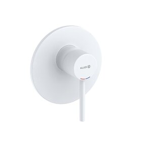 Изображение товара Смеситель для душа Kludi Bozz 387555376 белый матовый встроенный однорычажный