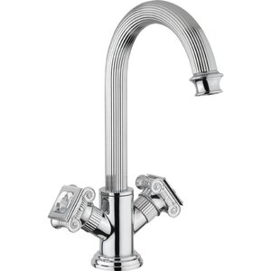 Изображение товара Смеситель Cezares Olimp LS2-01-Sw цвет хром, ручки квадратные Swarovski Изображение товара Смеситель Cezares Olimp LS2-01-Sw цвет хром, ручки квадратные Swarovski