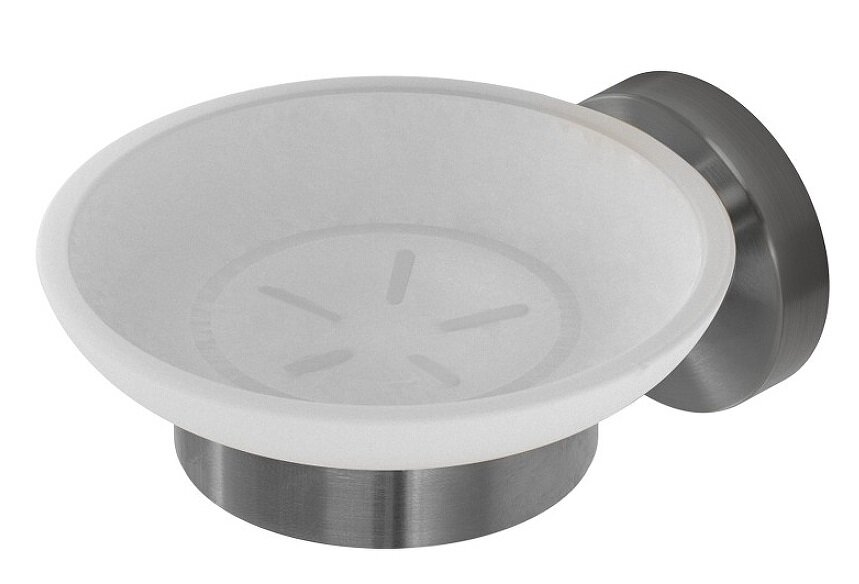 Изображение товара Мыльница Cezares Relax-SODS-GM, оружейная сталь