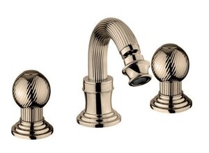 Изображение товара Смеситель Cezares Olimp BBS2-02-M цвет бронза, ручки круглые металл