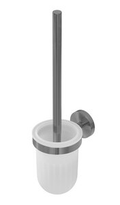 Изображение товара Ершик для унитаза Cezares Relax-TBS-V-IN сатин настенный 11.2x13x38 см