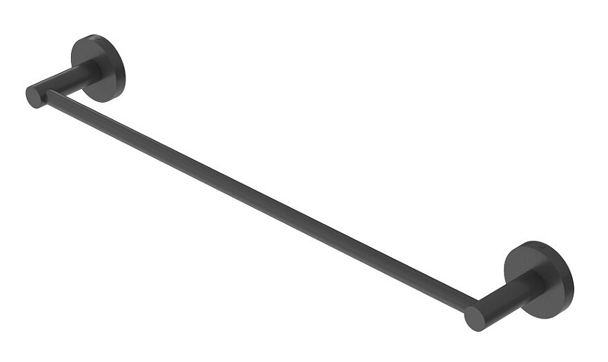 Изображение товара Полотенцедержатель Cezares Relax-TH-50-NOP Черный матовый 50,5 см