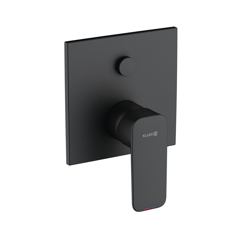 Изображение товара Смеситель Kludi Pure&Style 407593975 Черный — скрытый монтаж, 1-рычажное управление Изображение товара Смеситель Kludi Pure&Style 407593975 Черный — скрытый монтаж, 1-рычажное управление