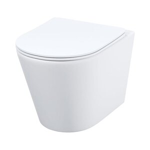 Изображение товара Унитаз подвесной Iddis Calipso CALRNSEi25 Rimless безободковый, крышка микролифт, белый