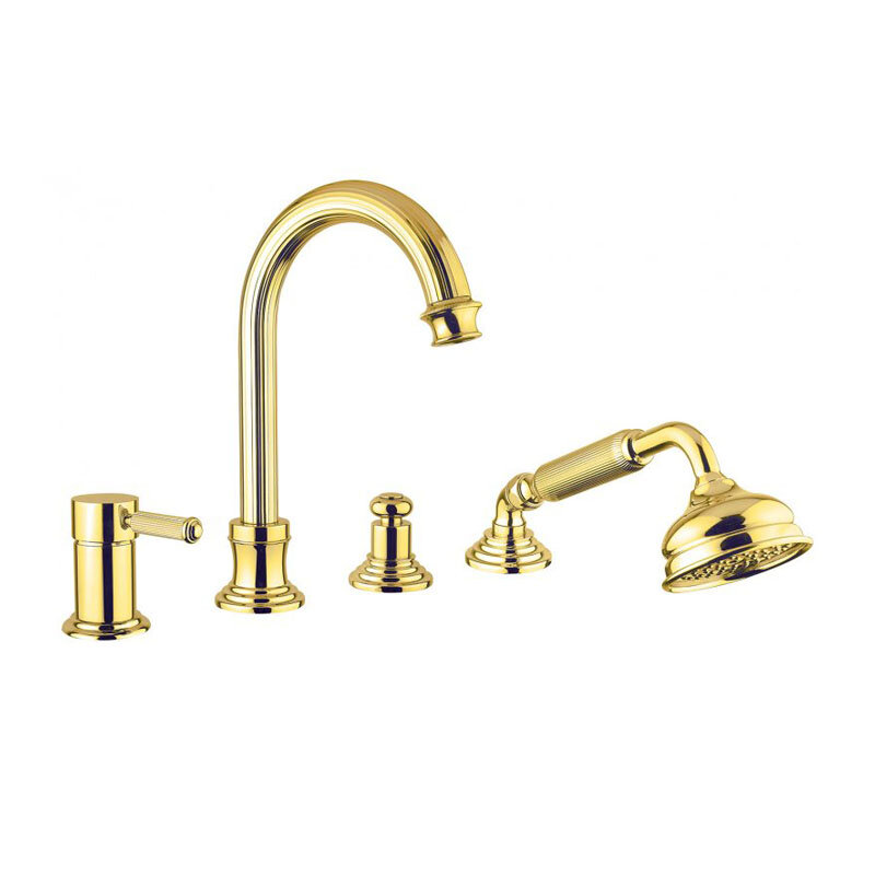 Изображение товара Смеситель Cezares Olimp BVDM-03/24-L цвет золото