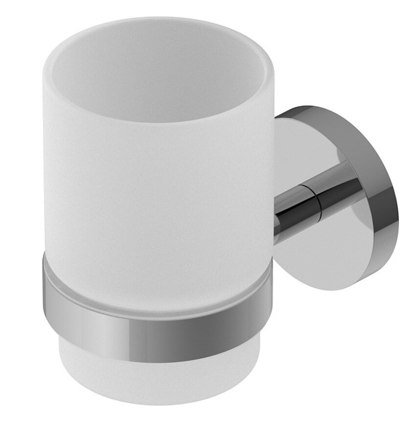 Изображение товара Стакан для зубных щеток Cezares Relax-TUMS-01 хром настенная установка