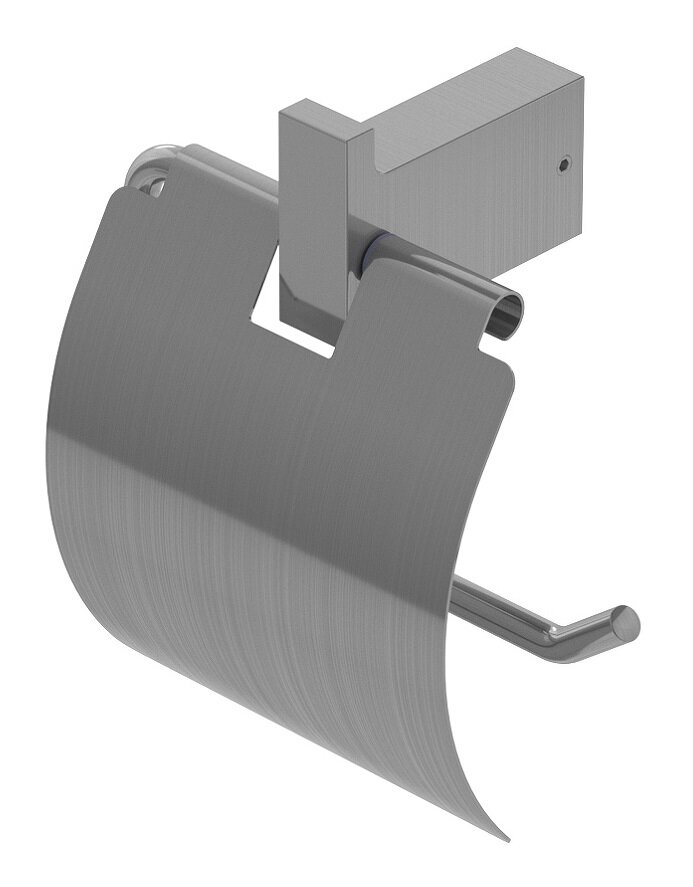 Изображение товара Держатель туалетной бумаги Cezares Slider-PH-IN с крышкой сатин настенный