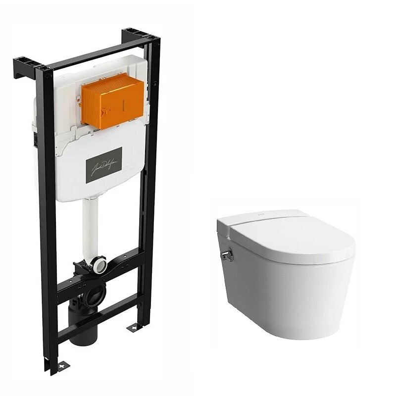 Изображение товара Инсталляция Jacob Delafon для унитаза VitrA Nest с функцией биде и микролифтом