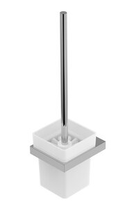 Изображение товара Ершик для унитаза Cezares Slider-TBS-V-01 хром настенный стильный дизайн