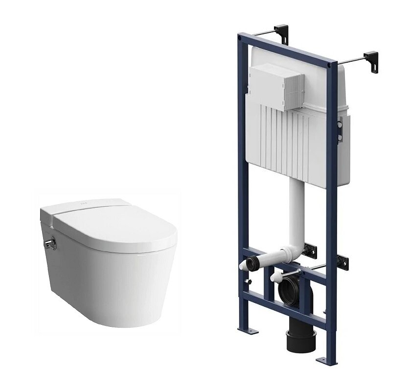 Изображение товара Инсталляция Am.Pm ProC с безободковым унитазом VitrA Nest