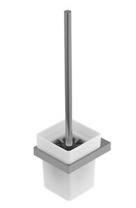 Изображение товара Ершик для унитаза Cezares Slider-TBS-V-IN сатин настенная установка
