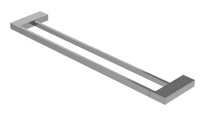 Изображение товара Полотенцедержатель двойной Cezares Slider-THD-60-IN, 60 см, сатин