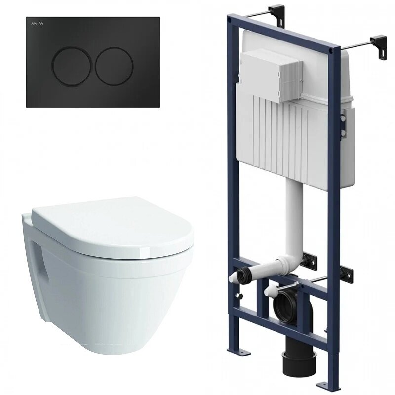 Изображение товара Инсталляция Am.Pm ProC для безободкового унитаза Vitra S50, подвесная, гальваника